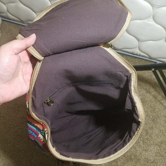 Moving sale final price Brand new bohemian handmade mini backpack - Picture 6 of 6